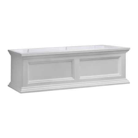 Mayne Mail Post Mayne Fairfield 3-ft. Window Box Planter, White 5822-W